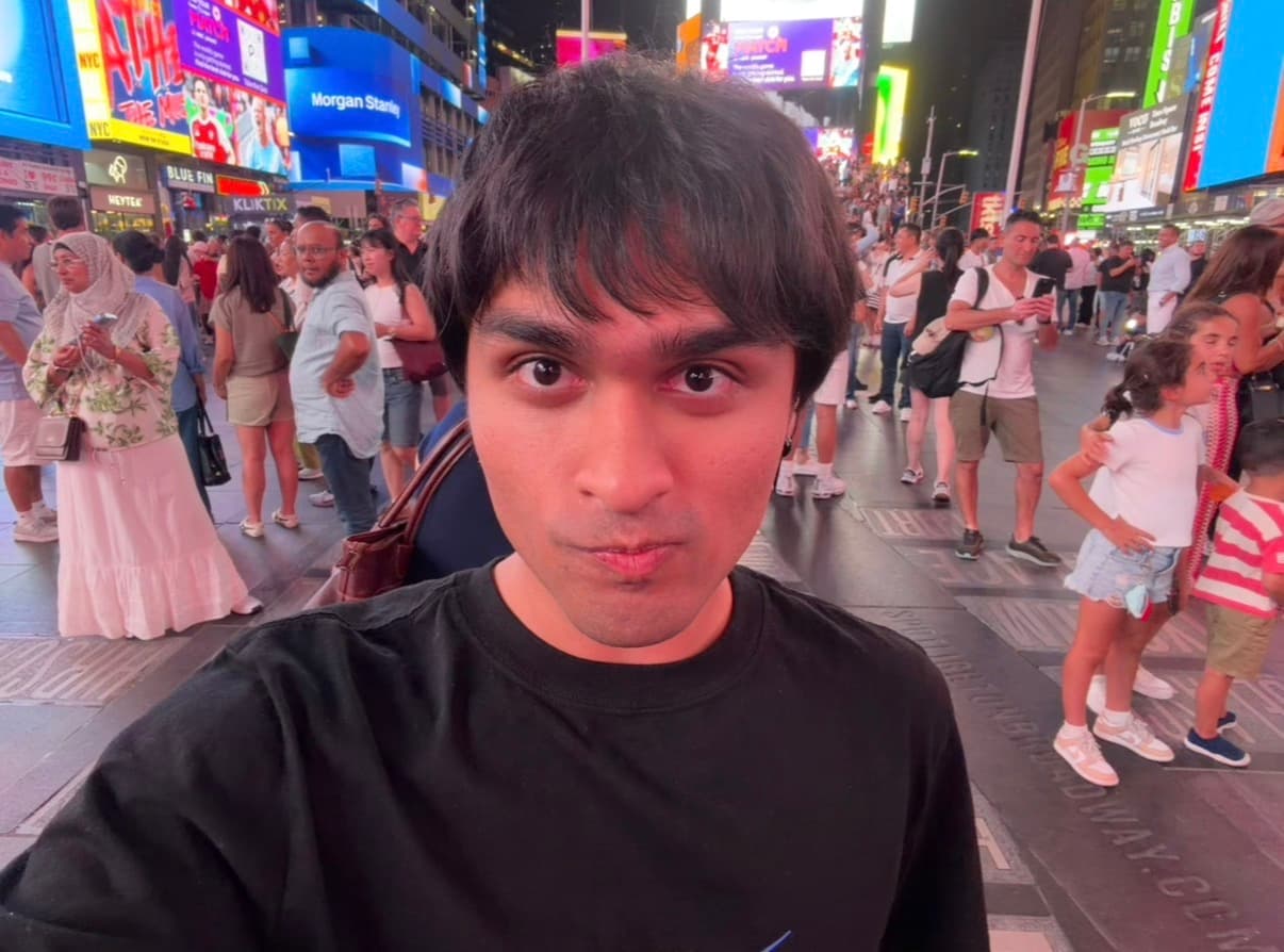 Rafan in Times Square